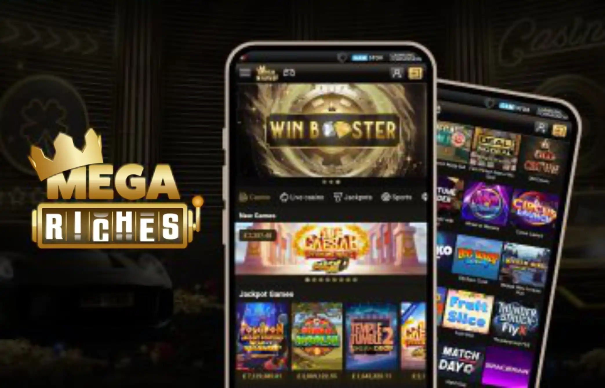MegaRiches Casino App Screenshot